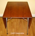 Arne Jacobsen Teak Drop Leaf Table Ca. 1955